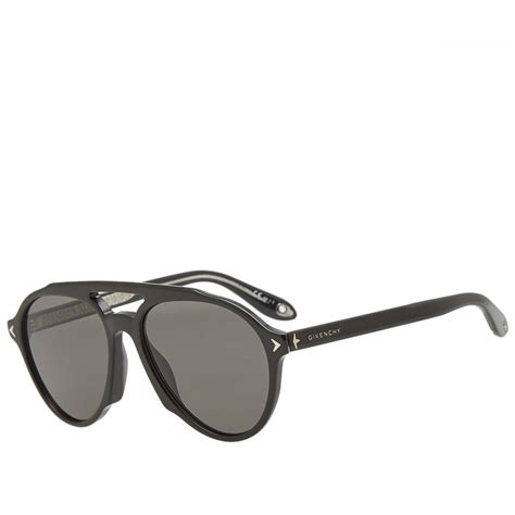 givenchy black gv 7076 s sunglasses|Givenchy GV 7076/S 807/HA Sunglasses in Black.